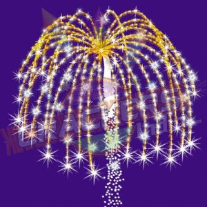 DIGITAL STAR 3 3/4" COMETS FANCY CRACKERS